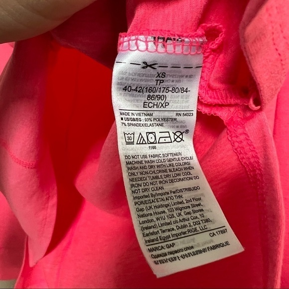 Gap Fit Hot Pink Athletic Athleisure Pullover Hoodie, Women’s Size XS - Picture 5 of 8